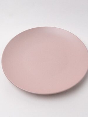 Rosie Pink Matt Dinner Plate