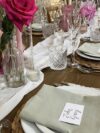 Cream Cotton Muslin Table Runner